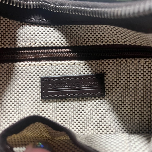 Dooney & Bourke Croc Embossed Hobo. Green!! Gorgeous . VGC  Excellent Condition - Picture 11 of 15